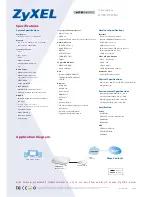 Preview for 2 page of ZyXEL Communications STB-1001H Specifications