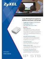 Preview for 1 page of ZyXEL Communications STB-1001S Specifications