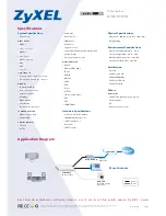 Предварительный просмотр 2 страницы ZyXEL Communications STB-1001S Specifications