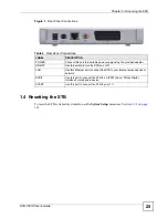 Preview for 25 page of ZyXEL Communications STB-1001S User Manual