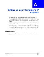 Предварительный просмотр 41 страницы ZyXEL Communications STB-1001S2 User Manual