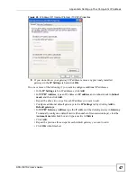 Предварительный просмотр 47 страницы ZyXEL Communications STB-1001S2 User Manual