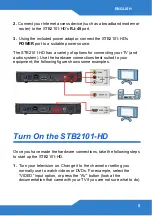 Preview for 5 page of ZyXEL Communications STB2101-HD Quick Start Manual