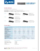 Предварительный просмотр 2 страницы ZyXEL Communications Unified Security Gateway ZyWALL 1000 Brochure