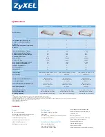 Предварительный просмотр 4 страницы ZyXEL Communications Unified Security Gateway ZyWALL 300 Brochure & Specs