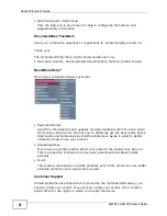 Preview for 4 page of ZyXEL Communications Unified Security Gateway ZyWALL 300 User Manual