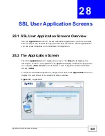 Preview for 535 page of ZyXEL Communications Unified Security Gateway ZyWALL 300 User Manual