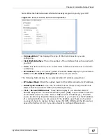 Предварительный просмотр 67 страницы ZyXEL Communications USG-300 - V2.20 ED 2 Manual
