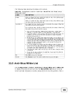 Предварительный просмотр 595 страницы ZyXEL Communications USG-300 - V2.20 ED 2 Manual