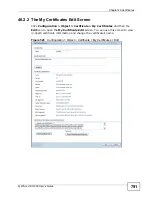 Предварительный просмотр 791 страницы ZyXEL Communications USG-300 - V2.20 ED 2 Manual