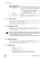 Предварительный просмотр 40 страницы ZyXEL Communications V500-T1 User Manual