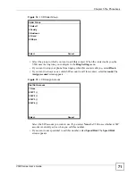 Предварительный просмотр 71 страницы ZyXEL Communications V500-T1 User Manual