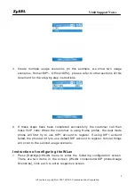 Preview for 5 page of ZyXEL Communications V660 Support Notes