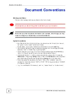 Предварительный просмотр 4 страницы ZyXEL Communications VDSL SWITCH VES-1616F-3X User Manual