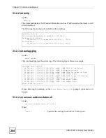 Предварительный просмотр 244 страницы ZyXEL Communications VDSL SWITCH VES-1616F-3X User Manual