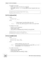 Предварительный просмотр 254 страницы ZyXEL Communications VDSL SWITCH VES-1616F-3X User Manual