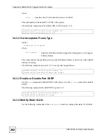 Предварительный просмотр 262 страницы ZyXEL Communications VDSL SWITCH VES-1616F-3X User Manual