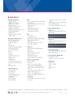 Preview for 2 page of ZyXEL Communications VES-1616 Specifications