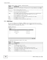 Preview for 122 page of ZyXEL Communications VMG1312-B Series User Manual