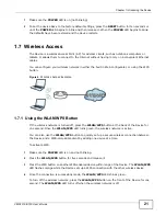 Предварительный просмотр 21 страницы ZyXEL Communications VMG1312-B10C User Manual