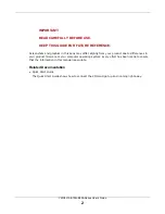 Предварительный просмотр 2 страницы ZyXEL Communications VMG5313-B10A User Manual