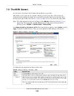 Предварительный просмотр 118 страницы ZyXEL Communications VMG5313-B10A User Manual