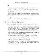 Предварительный просмотр 182 страницы ZyXEL Communications VMG5313-B10A User Manual