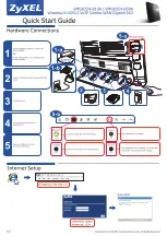 Предварительный просмотр 1 страницы ZyXEL Communications VMG8324-B10A series Quick Start Manual