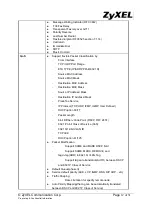 Preview for 12 page of ZyXEL Communications VMG8924-B30A Series Firmware Release Notes