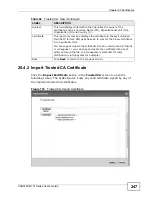 Preview for 247 page of ZyXEL Communications VSG1435-B101 - V1.10 Manual