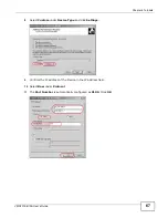 Предварительный просмотр 67 страницы ZyXEL Communications VWG1312-B10A User Manual