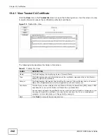 Предварительный просмотр 242 страницы ZyXEL Communications VWG1312-B10A User Manual