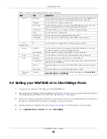 Preview for 40 page of ZyXEL Communications wap3205 V3 User Manual