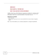 Preview for 2 page of ZyXEL Communications WAP5705 User Manual