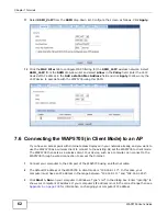 Предварительный просмотр 62 страницы ZyXEL Communications WAP5705 User Manual