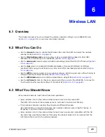 Preview for 41 page of ZyXEL Communications WRE 2205 User Manual