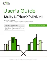 ZyXEL Communications WSQ60 User Manual preview