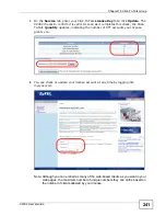 Предварительный просмотр 241 страницы ZyXEL Communications X2002 User Manual