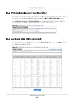 Preview for 163 page of ZyXEL Communications XGS1930-38 User Manual