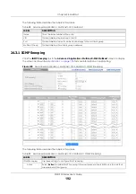 Preview for 192 page of ZyXEL Communications XGS1930-38 User Manual