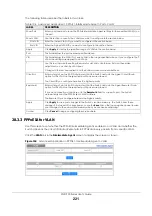 Preview for 221 page of ZyXEL Communications XGS1930-38 User Manual