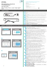 ZyXEL Communications XGS1930 series Quick Start Manual preview