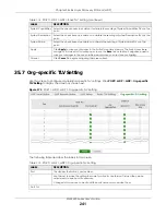 Предварительный просмотр 241 страницы ZyXEL Communications XGS2220 Series User Manual