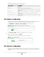 Предварительный просмотр 543 страницы ZyXEL Communications XGS2220 Series User Manual