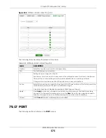 Предварительный просмотр 575 страницы ZyXEL Communications XGS2220 Series User Manual