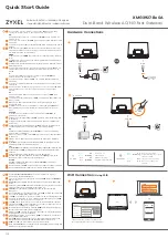 ZyXEL Communications XMG3927-B 0A Series Quick Start Manual preview