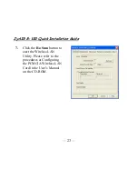 Предварительный просмотр 23 страницы ZyXEL Communications ZyAIR B-100 Quick Installation Manual