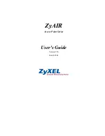 Preview for 1 page of ZyXEL Communications Zyair B-1000 v.2 User Manual