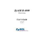 ZyXEL Communications ZYAIR B-4000 User Manual preview