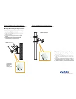 Предварительный просмотр 1 страницы ZyXEL Communications ZYAIR EXT-109 - MOUNTING Mounting Manual